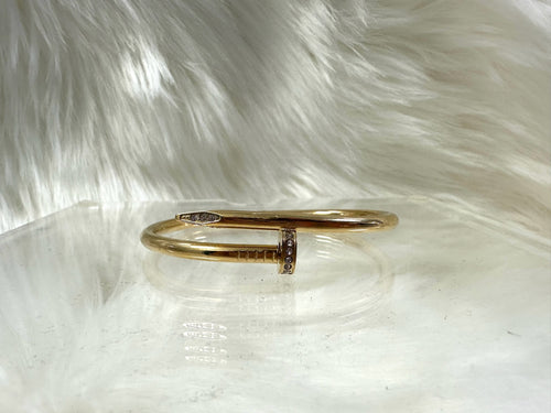 Nail Bangle Bracelet