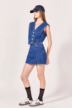 Load image into Gallery viewer, English Factory High-Waisted Denim Skort
