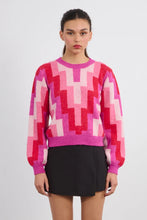 Load image into Gallery viewer, Lili Sidonio | Young Ladies Knitted Pink Sweater