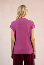 Load image into Gallery viewer, Molly Bracken | Ladies Knitted Sweater- Purple