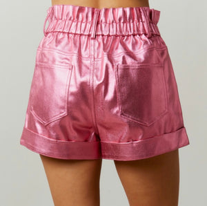 Fuchsia Bag Shorts