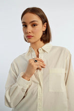 Load image into Gallery viewer, Molly Bracken- White Button Down Shirt