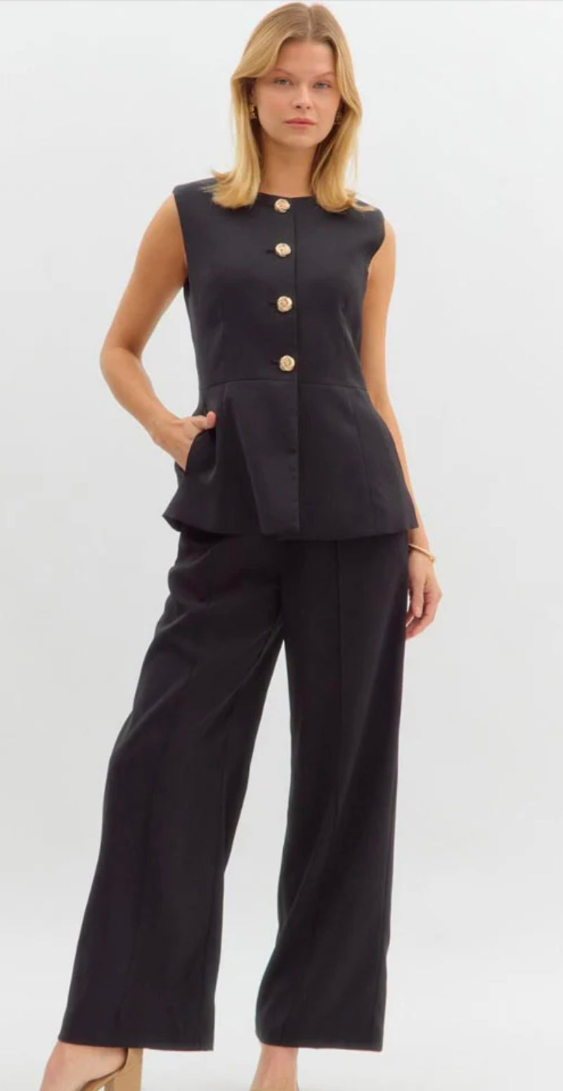 Entro Black Pants