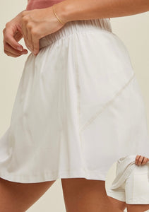 Wishlist Oatmilk Skirt