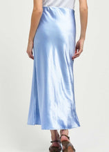 Load image into Gallery viewer, Current Air Cloudy Blue Bias Skirt