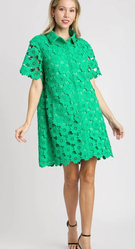 Umgee Emerald Green Dress