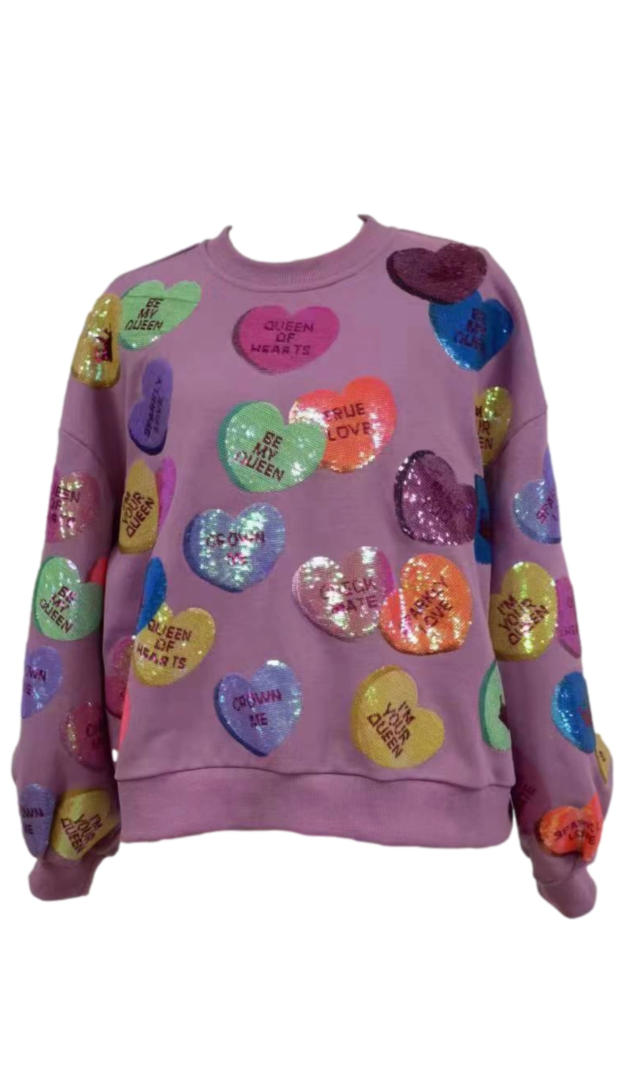 Queen of best sale heart sweatshirt