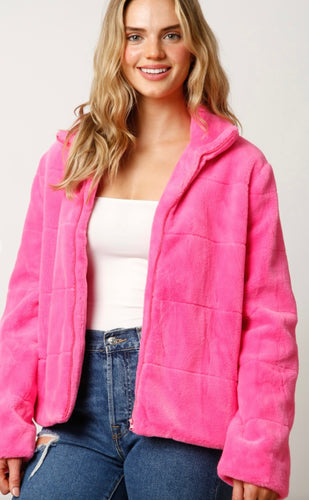 Faux Fur Jacket
