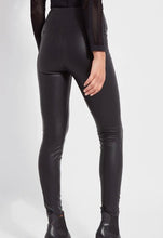Load image into Gallery viewer, Lysse Textured Leather Legging Black