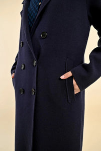 Molly Bracken-Blue Knitted Coat