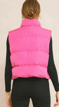 Load image into Gallery viewer, Entro Pink Puffer Vest