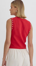 Load image into Gallery viewer, Entro Red w/ Pearls