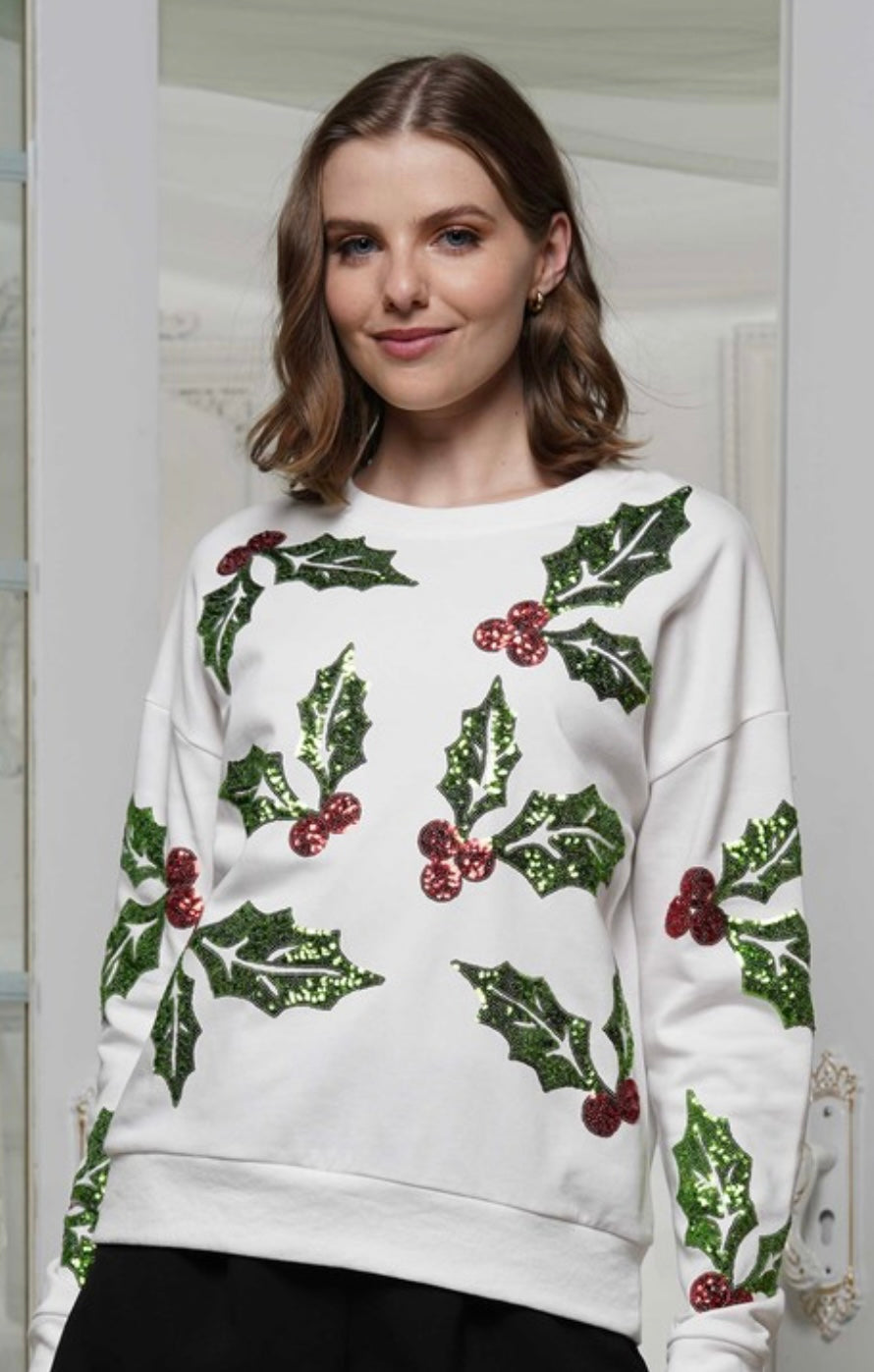 WHY Holly Berry Sweatshirt