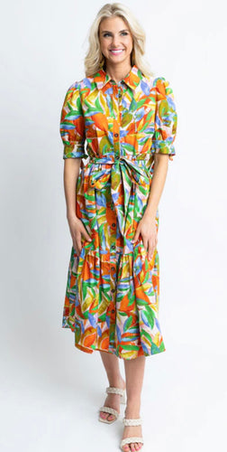 Karlie Maxi Shirt Dress