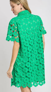 Umgee Emerald Green Dress