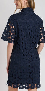 Umgee Navy Dress