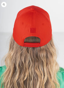Emily McCarthy EMC Red Lip Hat