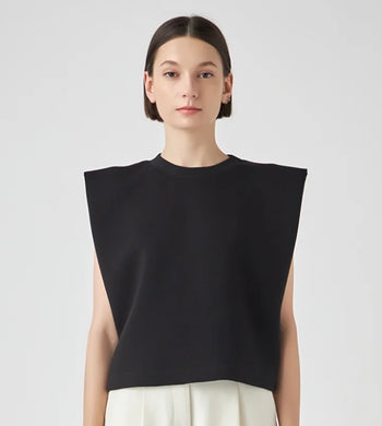 Grey Lab Basic Black Top