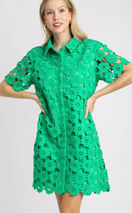 Umgee Emerald Green Dress