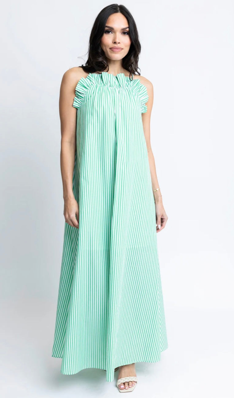 Karlie Apron Maxi Dress