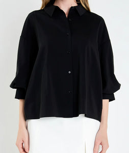 English Factory Black Shirt