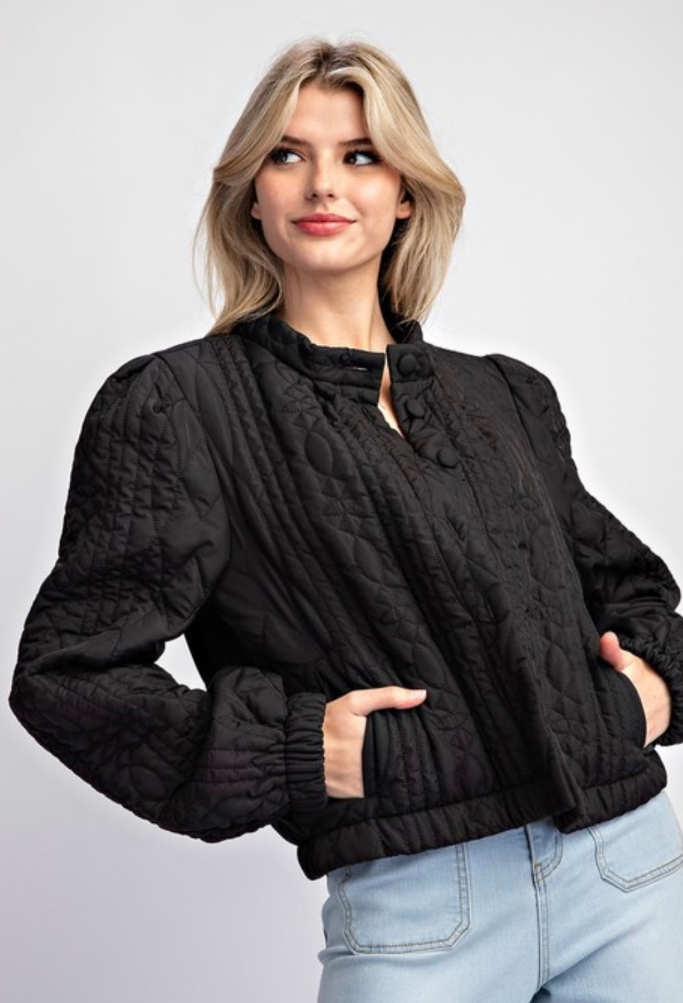 EE:SOME Quilted Jacket – Lindsay Kate Designs