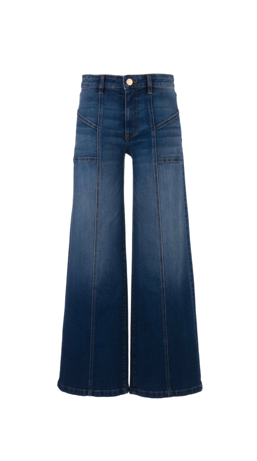 KUT Jeans High Rise Wide Leg with front pockets