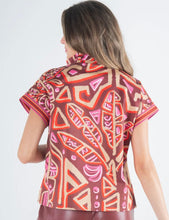 Load image into Gallery viewer, Emily McCarthy Tribal Palm Pullover