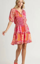 Load image into Gallery viewer, Umgee Pink Mix Dress