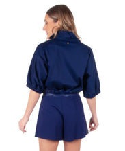 Load image into Gallery viewer, Emily McCarthy Ruffle Short Navy