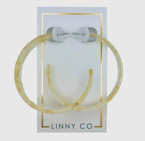 Linny Co Ashley Medium Gold Confetti Earring