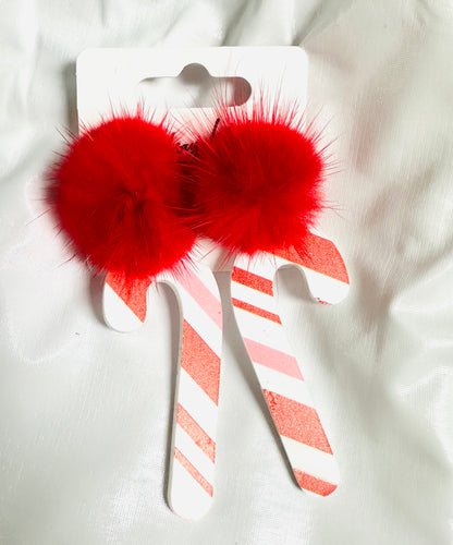 Candy Cane Earrings