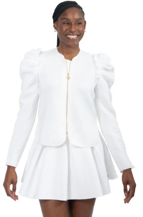 Emily McCarthy Ava Jacket White