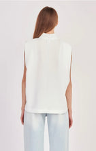 Load image into Gallery viewer, English Factory Mock Neck Off White