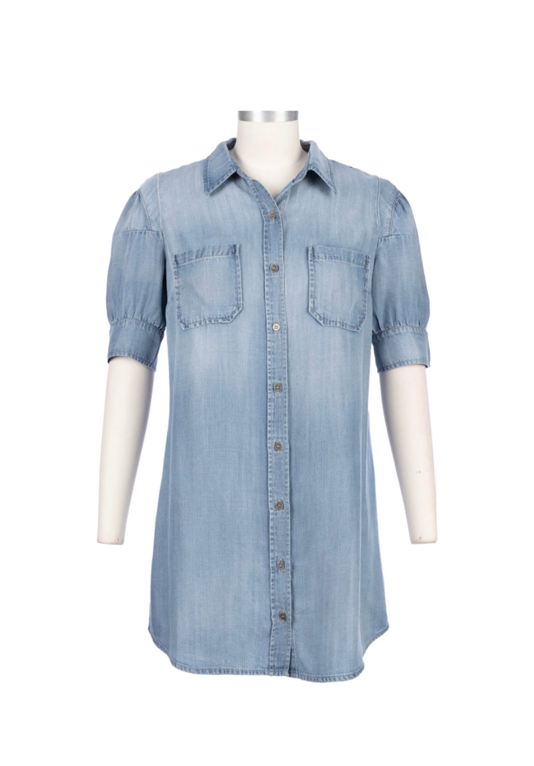 KUT Button Down Shirt Dress