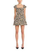 Load image into Gallery viewer, Amanda Uprichard Abella Dress in Black Multi