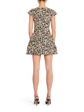 Load image into Gallery viewer, Amanda Uprichard Abella Dress in Black Multi