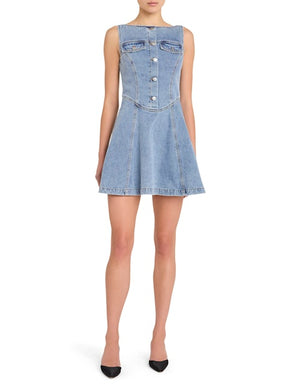 Amanda Uprichard Scorpio Dress in Destiny Wash