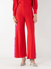 Load image into Gallery viewer, Emily McCarthy Paisley Pants in High Risk Red
