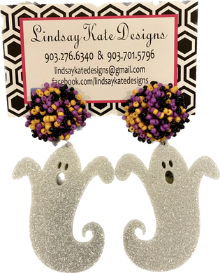 Halloween Ghost Earrings