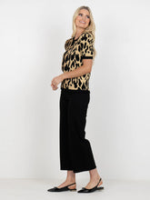 Load image into Gallery viewer, Emily McCarthy Crew Neck Knit in Lady Leopard