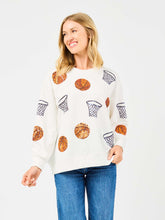 Load image into Gallery viewer, Mary Square Sequin Basketball Sweatshirt