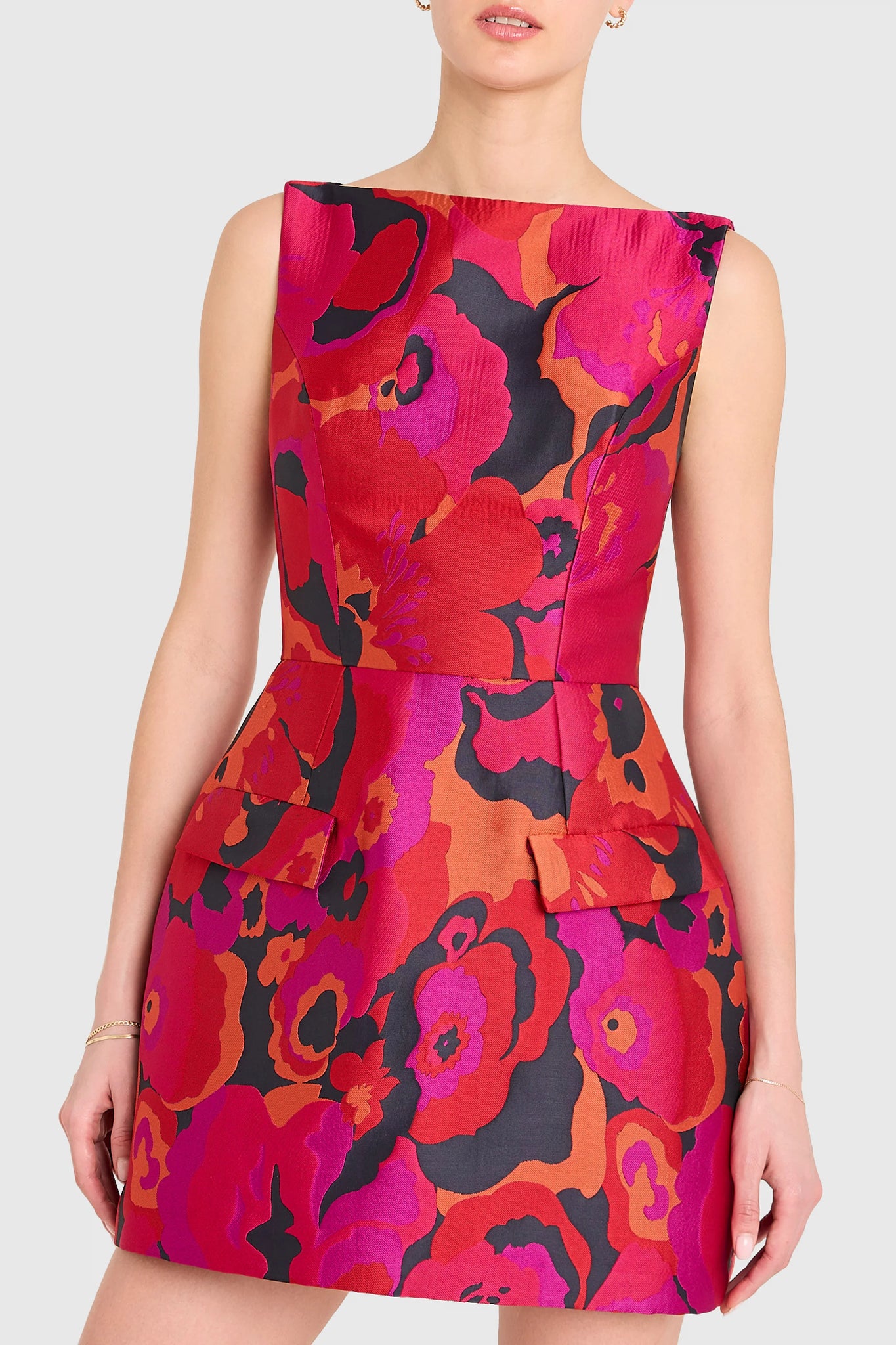 Amanda Uprichard Banco Dress Pink multi – Lindsay Kate Designs Amanda Uprichard Banco Dress Pink multi – Lindsay Kate Designs