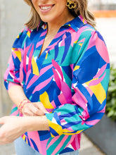 Load image into Gallery viewer, Michelle McDowell Charlee Top Bombshell Blooms Purple