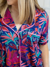 Load image into Gallery viewer, Mary Square Charlotte Pajama Set in Tropic