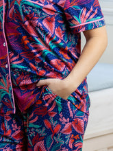 Load image into Gallery viewer, Mary Square Charlotte Pajama Set in Tropic