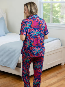 Mary Square Charlotte Pajama Set in Tropic