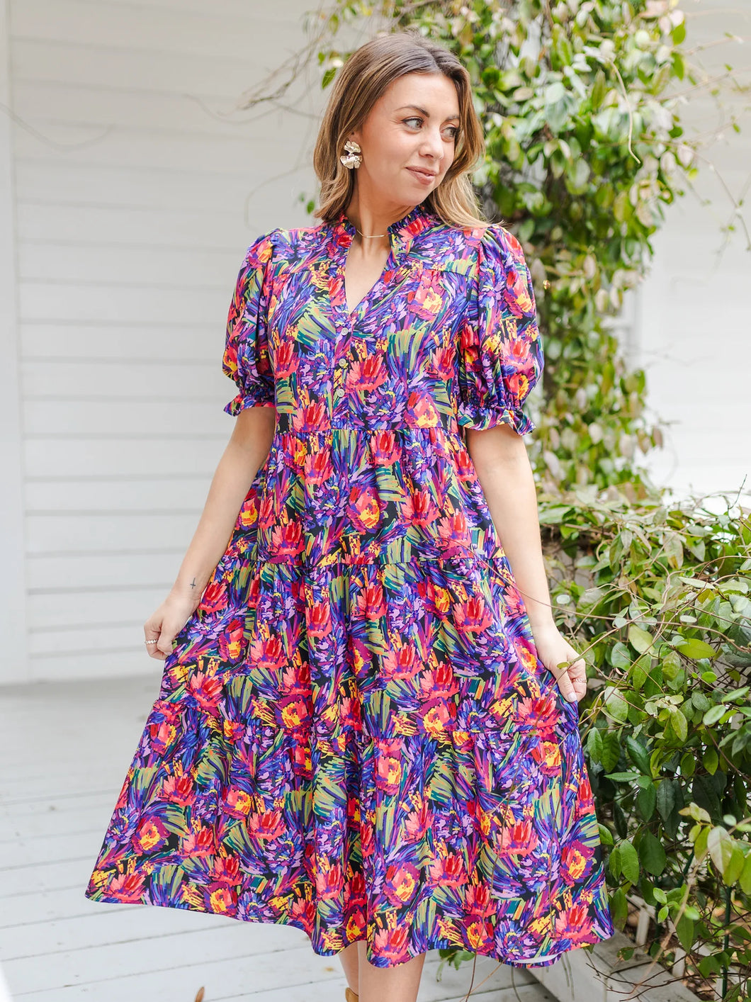 Mary Square Evie Wanderlust Dress
