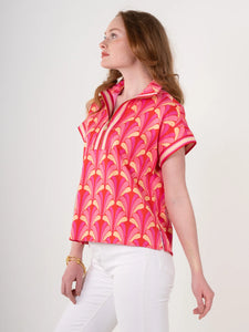 Emily McCarthy Scallop Poppy Pullover