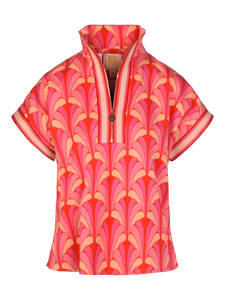 Emily McCarthy Scallop Poppy Pullover